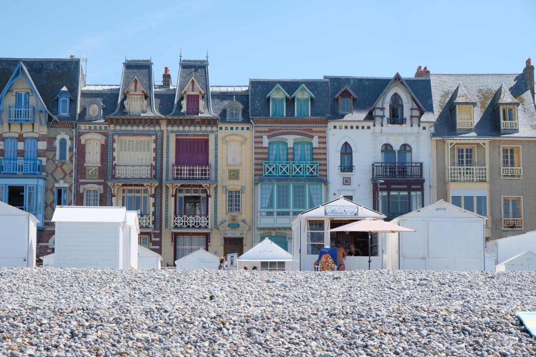 Villa Adele, Bow-Window Vue Mer - Appt 02 Mers-les-Bains Exterior foto