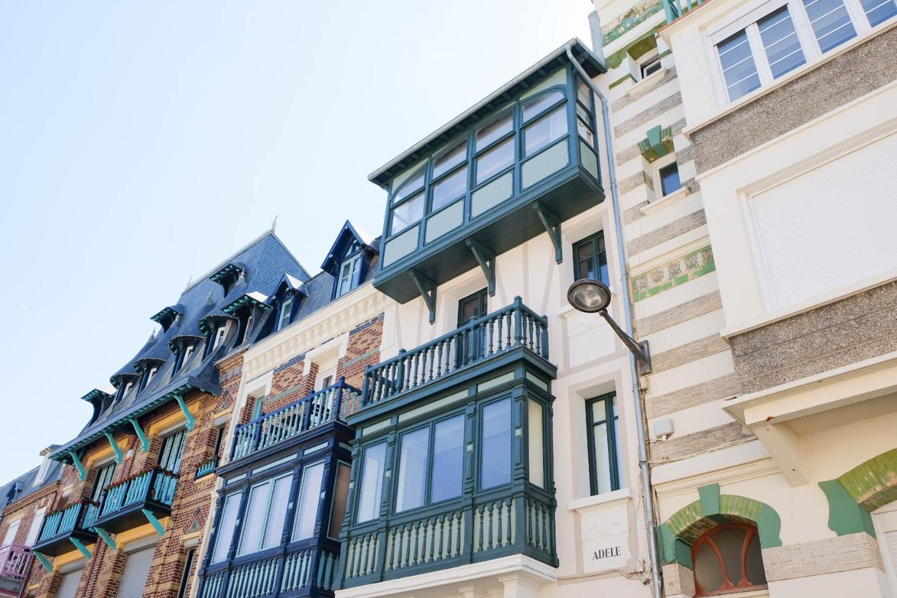 Villa Adele, Bow-Window Vue Mer - Appt 02 Mers-les-Bains Exterior foto